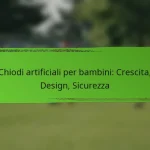 Chiodi artificiali per bambini: Crescita, Design, Sicurezza