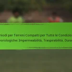 Chiodi per Terreni Compatti per Tutte le Condizioni Meteorologiche: Impermeabilità, Traspirabilità, Durabilità