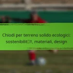 Chiodi per terreno solido ecologici: sostenibilità, materiali, design