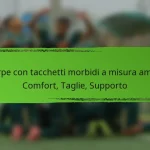 Scarpe con tacchetti morbidi a misura ampia: Comfort, Taglie, Supporto