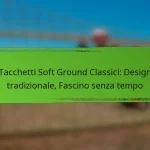 Tacchetti Soft Ground Classici: Design tradizionale, Fascino senza tempo